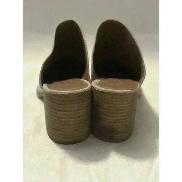 Report Tosh Women’s Size 7 Vegan Snakeskin Mule Clogs Slip On 90s Y2K - Picture 4 of 9